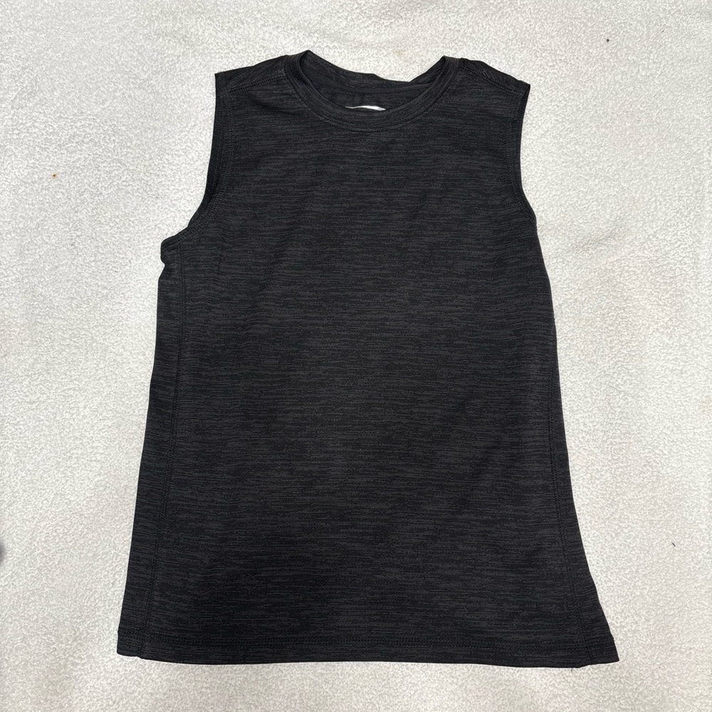 MTA Sport Charcoal Heather Sleeveless Top